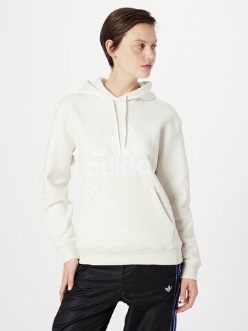 Sweat de sport 'Essentials' ADIDAS SPORTSWEAR en blanc : devant