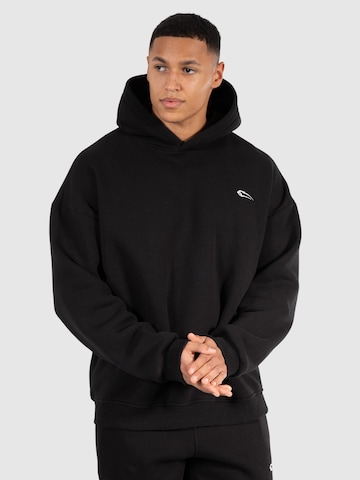 Smilodox Sweatshirt 'Rocco' in Black: front