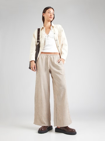 TOPSHOP Wide leg Trousers in Orange