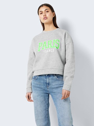 Sweat-shirt 'MARYA' Noisy may en gris