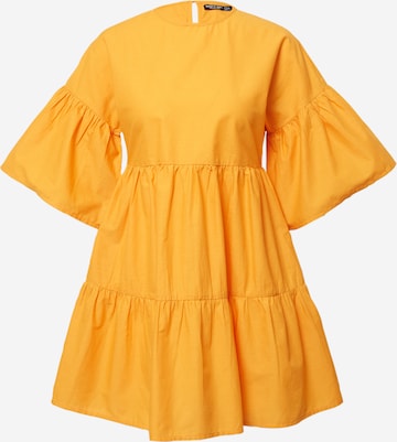 Nasty Gal Obleka | oranžna barva: sprednja stran