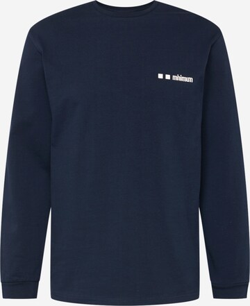 minimum Shirt in Blauw: voorkant