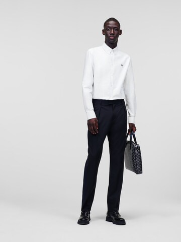 Coupe regular Chemise 'Ikonik 2.0' Karl Lagerfeld en blanc