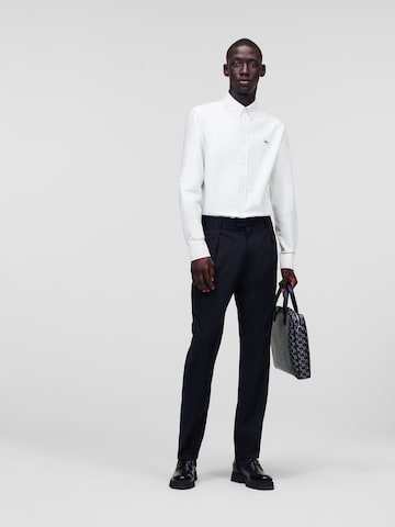 Karl Lagerfeld Regular fit Πουκάμισο 'Ikonik 2.0' σε λευκό