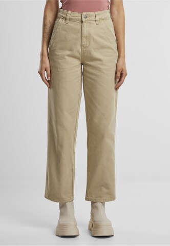 DICKIES Voľný strih Nohavice - Béžová: predná strana