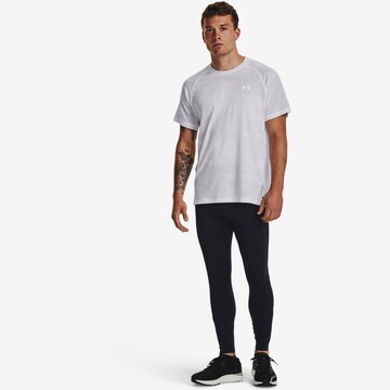 UNDER ARMOUR Skinny Sportbroek 'Qualifier Elite' in Zwart