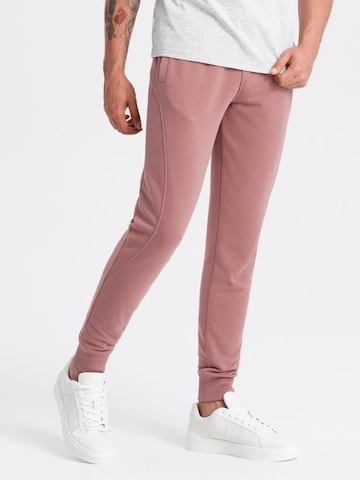 Ombre Regular Sports trousers in Pink