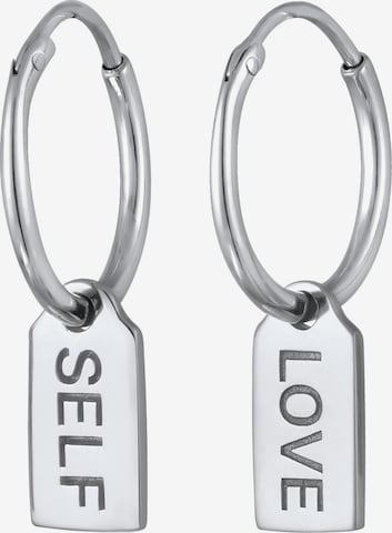 ELLI Oorbellen in Zilver: voorkant