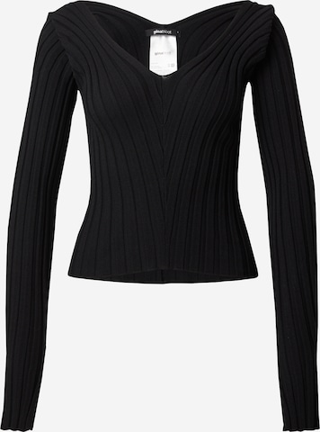 juoda Gina Tricot Megztinis: priekis