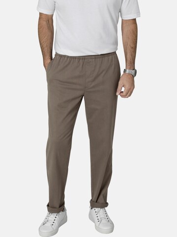 BABISTA Regular Trousers 'Pariella' in Brown: front