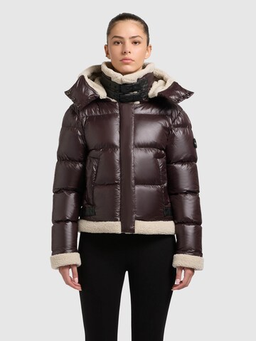 khujo Winter jacket 'Nessie2' in Brown: front