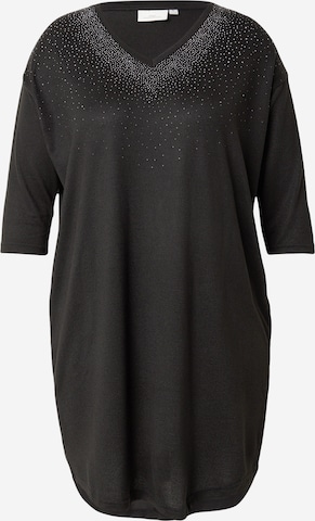 ONLY CarmakomaHaljina 'CARALBA' - crna boja: prednji dio