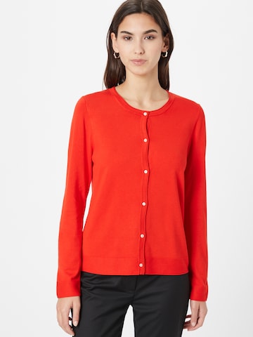 GERRY WEBER Knit Cardigan in Orange: front