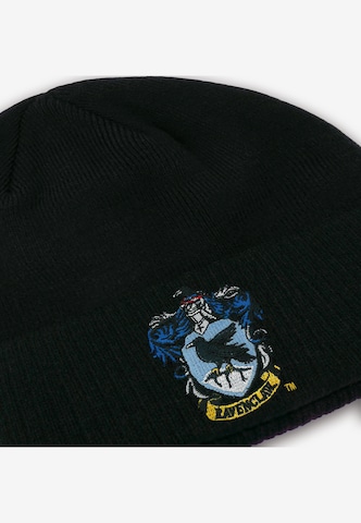 LOGOSHIRT Strickmütze 'Harry Potter - Ravenclaw' in Schwarz