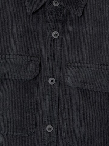 Pull&Bear Comfort Fit Hemd in Grau
