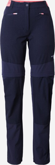 ICEPEAK Outdoorhose 'Bradley' in dunkelblau / lachs, Produktansicht