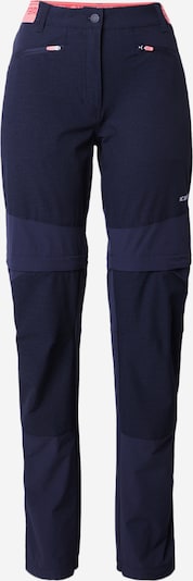 ICEPEAK Outdoorhose 'BRADLEY' in dunkelblau / lachs, Produktansicht