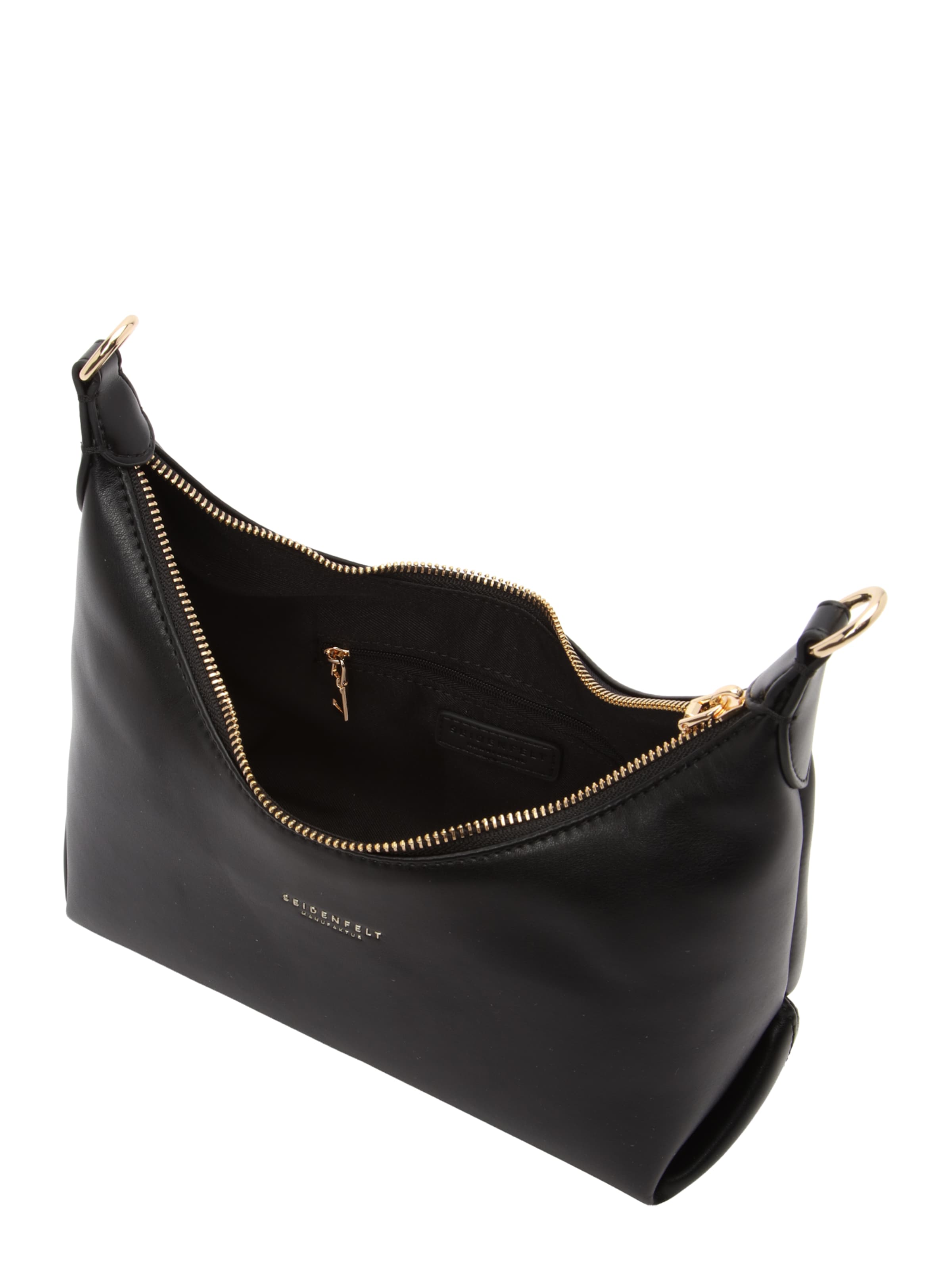 Seidenfelt Shoulder Bag 'Huuvari' in Black