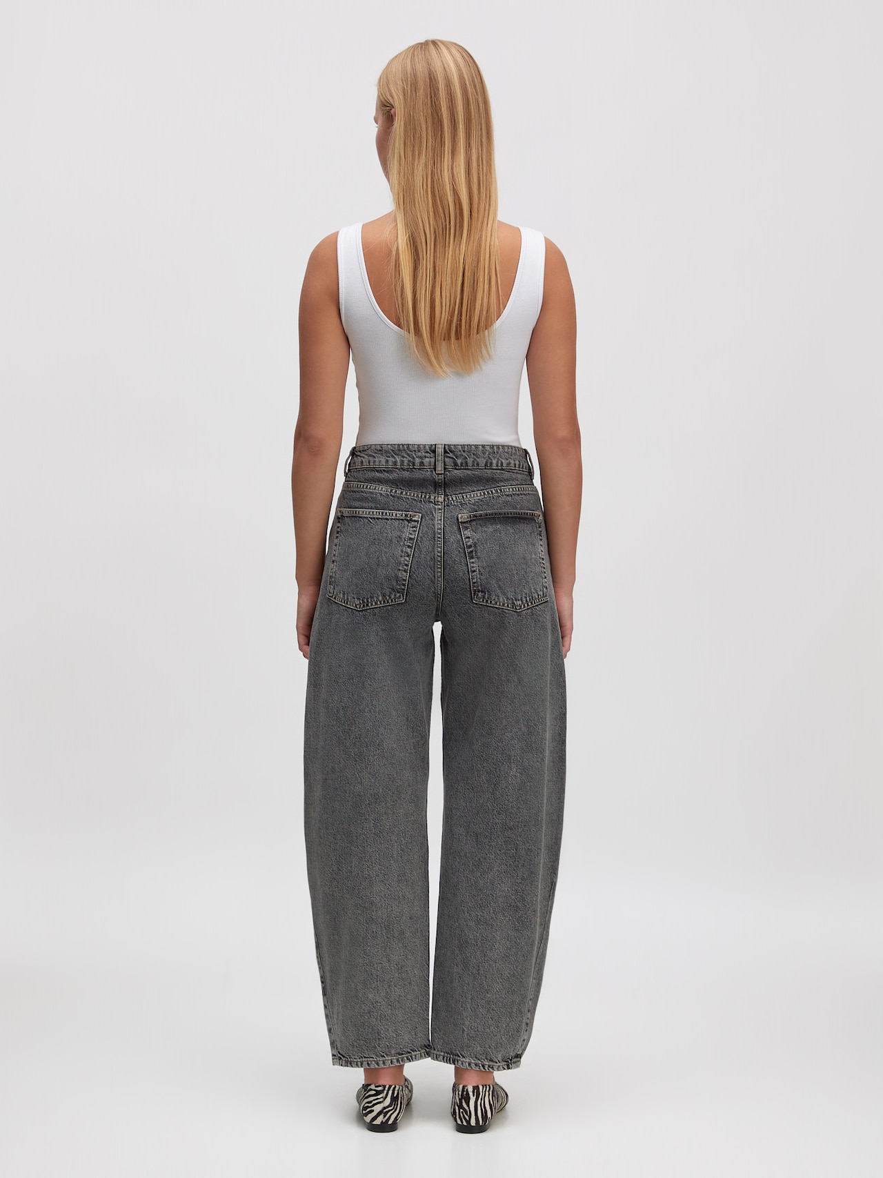 EDITED Producten Jeans 'Camilla' Grijs