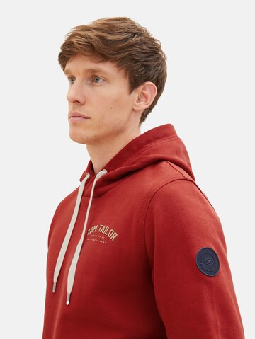 TOM TAILOR Sweatshirt in Rood