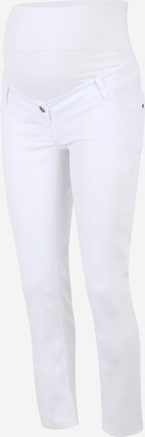 LOVE2WAIT Slimfit Jeans in Wit: voorkant