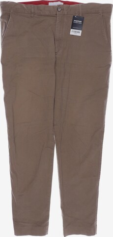 Calvin Klein Pants in 40 in Brown: front