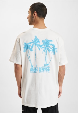 Just Rhyse - Camisa 'WavyPalms' em branco