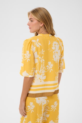 SAINT TROPEZ Bluse 'RashedaSZ' i gul