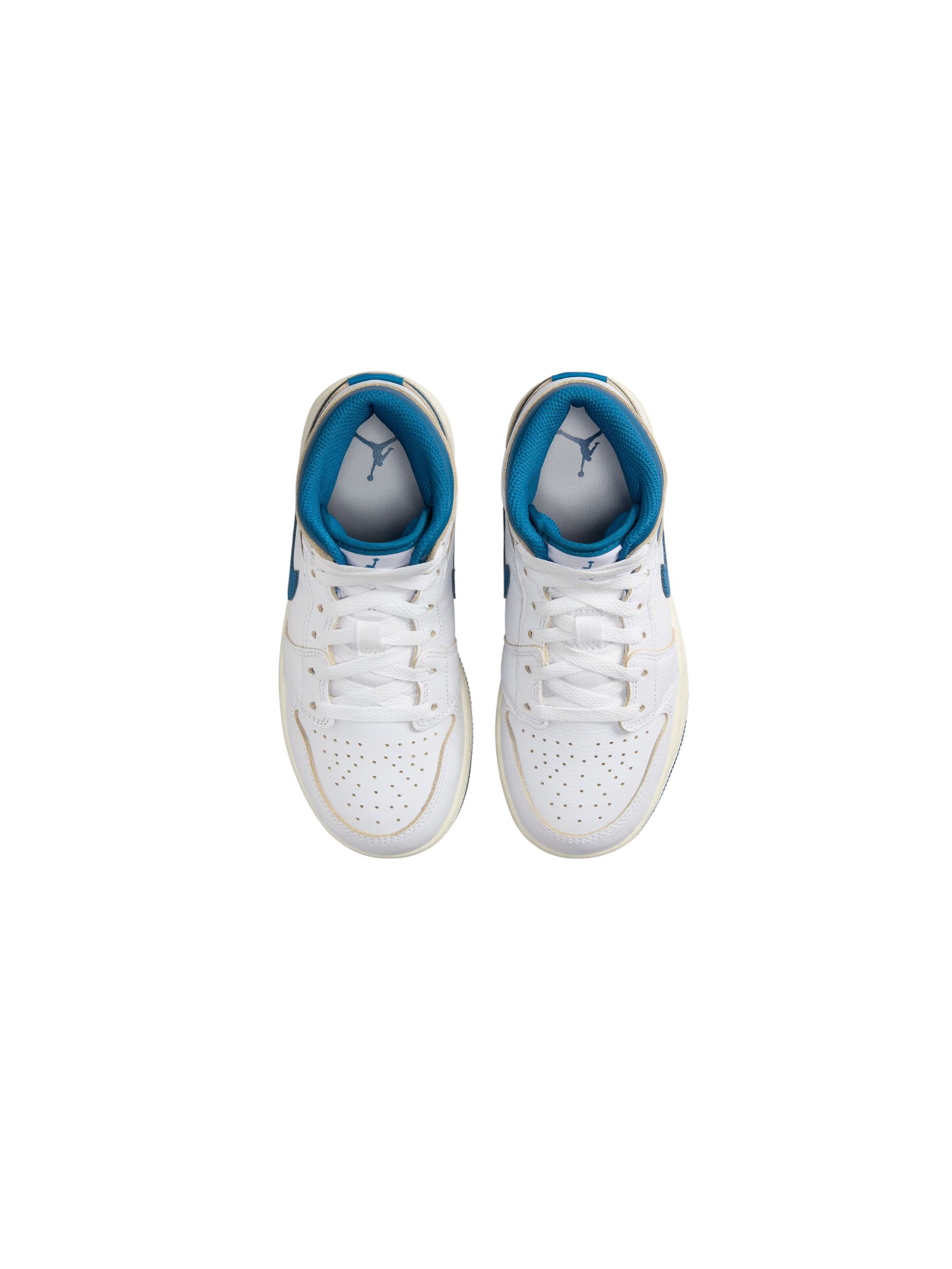 Sneaker alta 'AIR JORDAN 1 MID SE BG' di Jordan in bianco