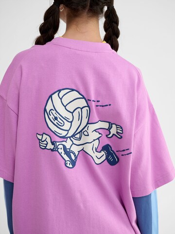 T-Shirt Hummel en rose