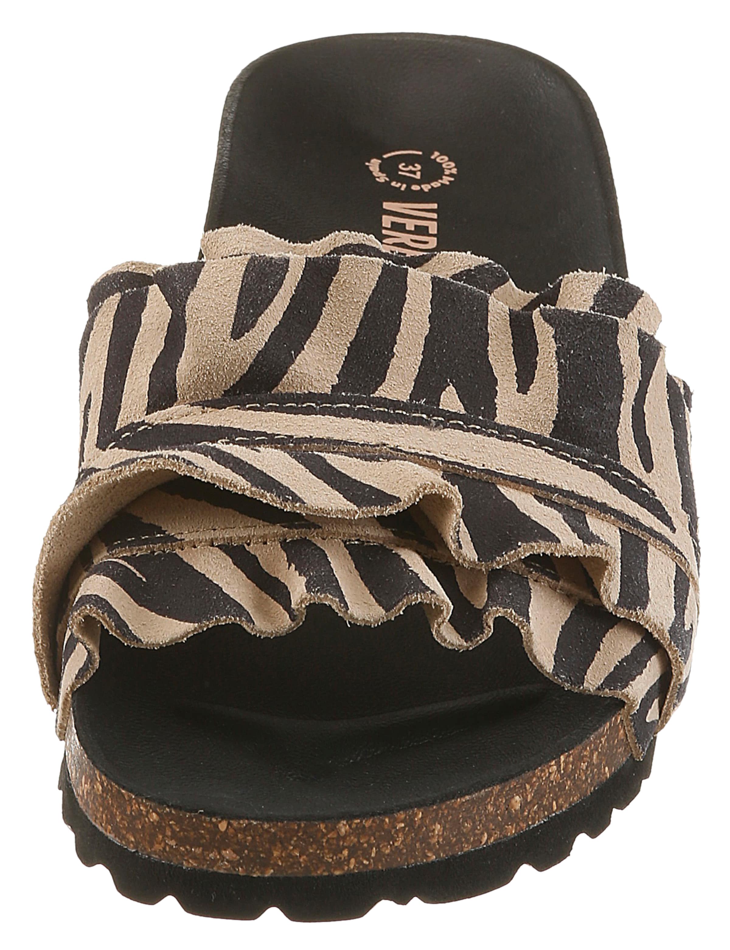 VERBENAS Pantolette in Beige