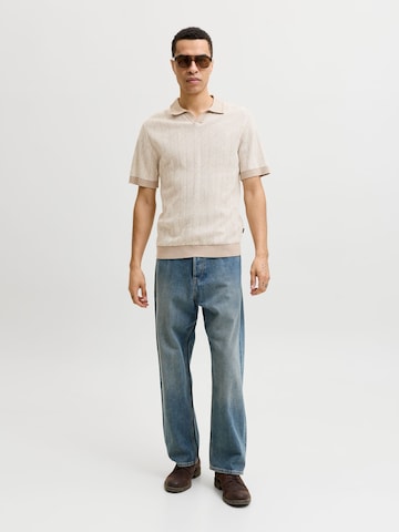 Jack & Jones Premium Sweater 'JPRBLublake' in Beige