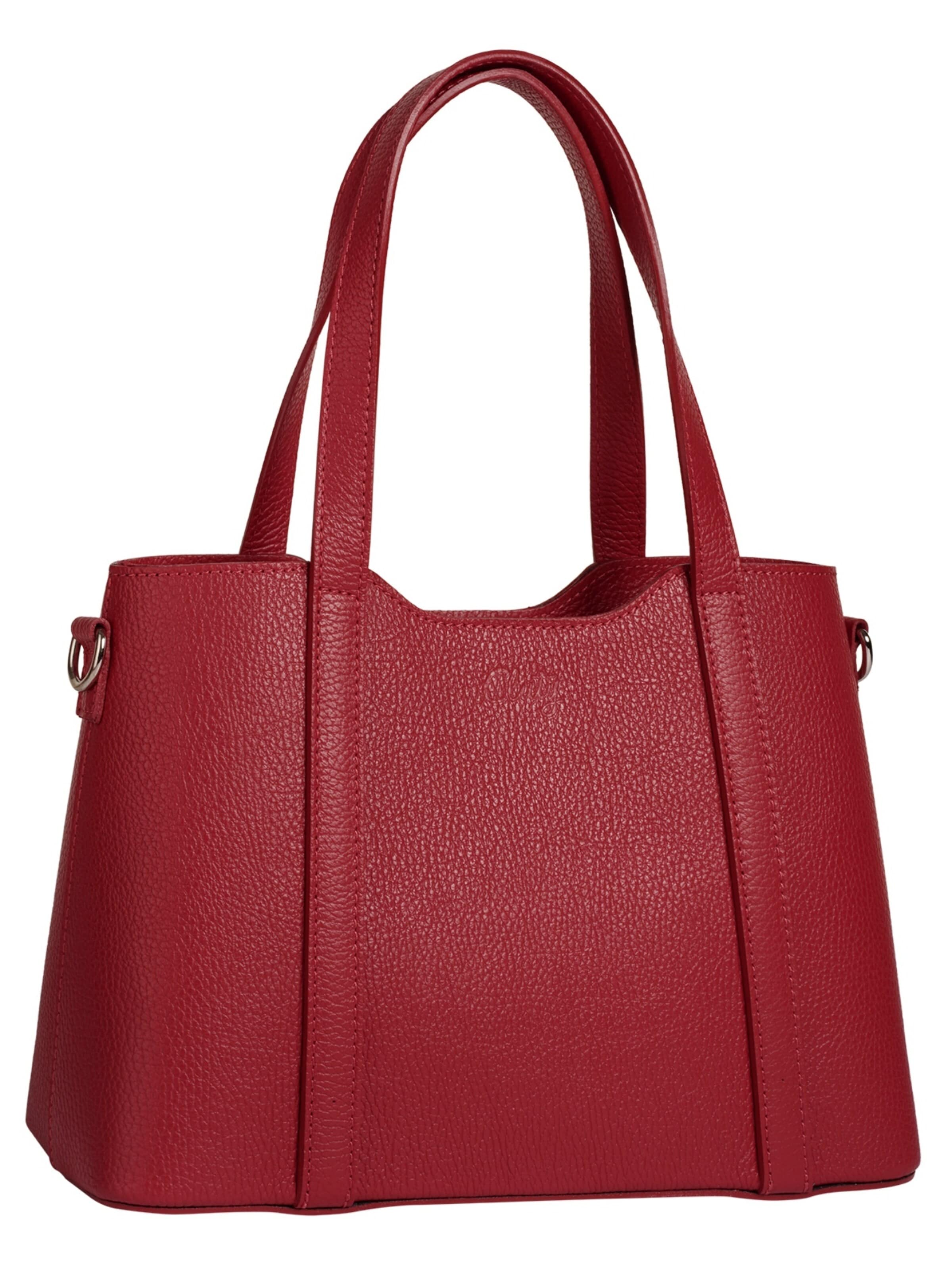 Cluty Handbag in Red