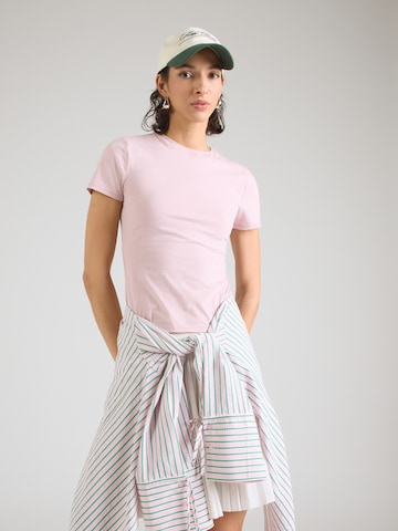 Maglietta di GAP in rosa: frontale