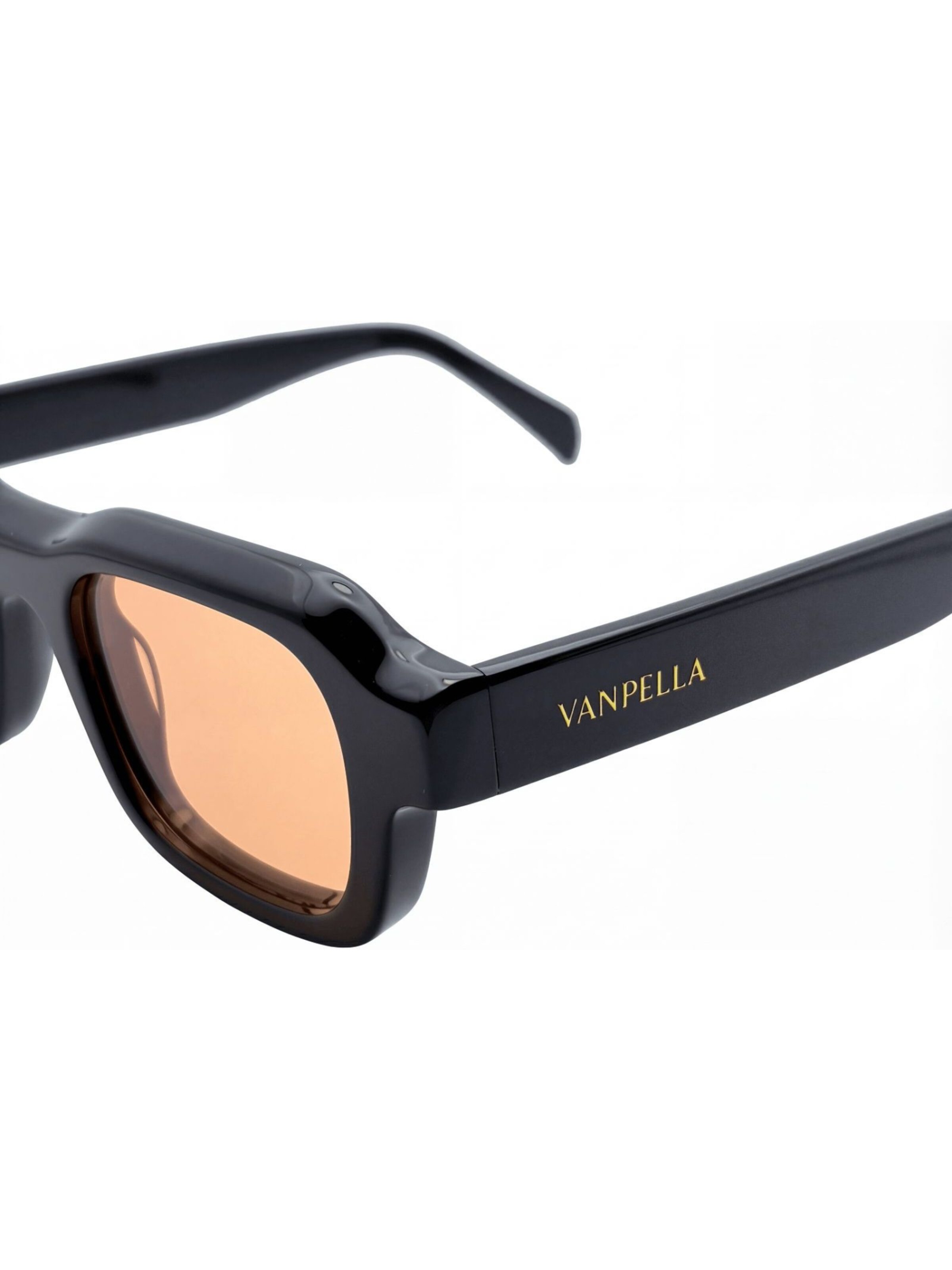 VANPELLA Sonnenbrille 'The Architect Amber'‌‌‌ in Schwarz