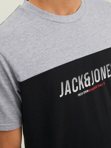 JACK & JONES Shirt 'Dan' in Zwart