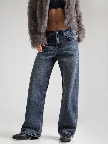 WEEKDAY Voľný strih Džínsy 'Missy' - Modrá: predná strana