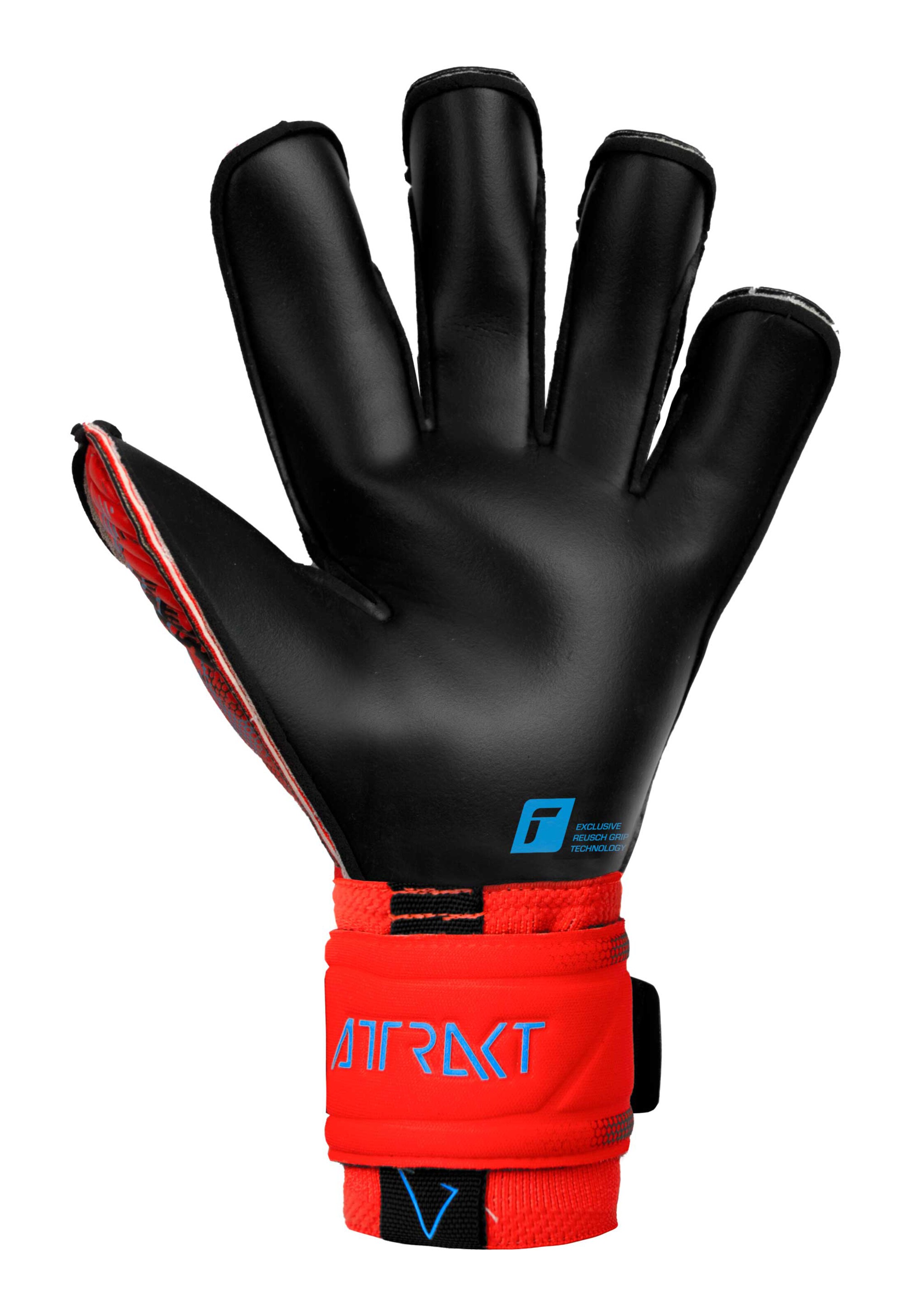 REUSCH Sporthandschoenen 'Attrakt Gold X Evolution Cut' in Rood