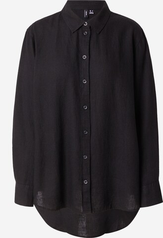 Camicia da donna 'LINN' di VERO MODA in nero: frontale