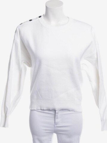 Maje Sweatshirt & Zip-Up Hoodie in M in White: front