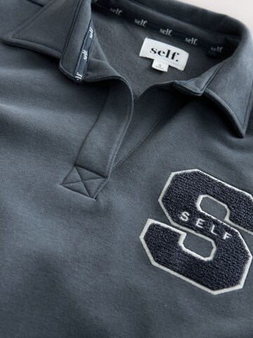 self. Sweatshirt in Blauw
