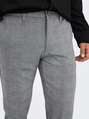 Only & Sons Baggy Trousers 'Mark' in Grey