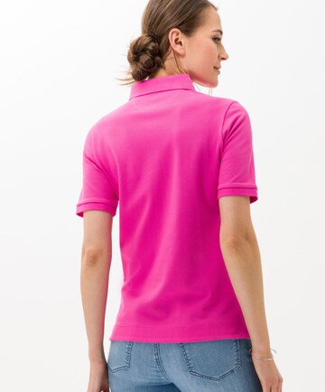 BRAX Shirt 'Cleo' in Pink: back