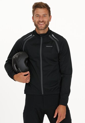 ENDURANCE Athletic Jacket 'Wayne' in Black: front