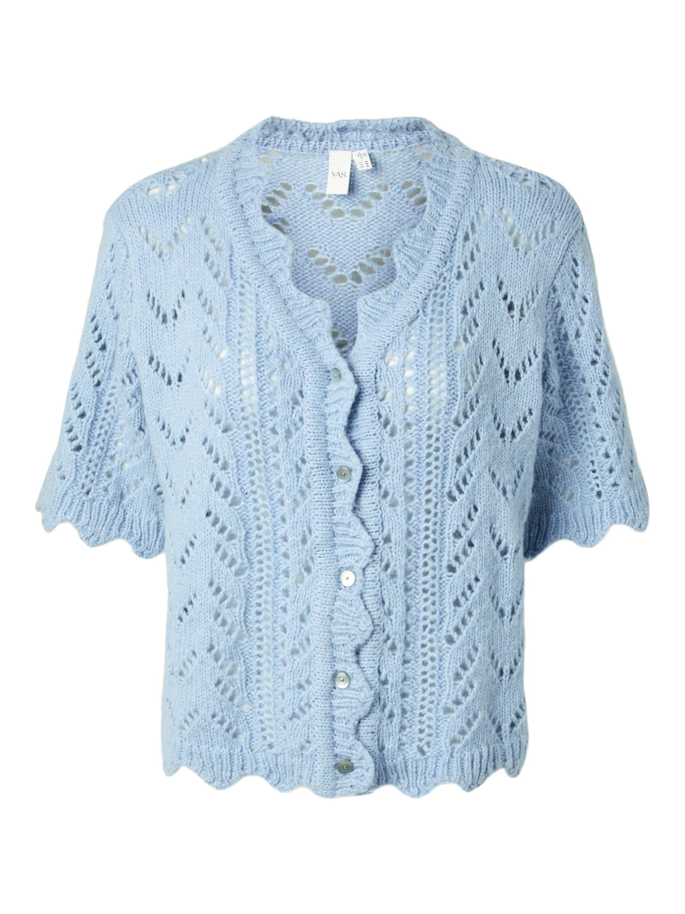 Cardigan YAS en bleu : devant