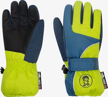 TROLLKIDS Gloves in Green: front