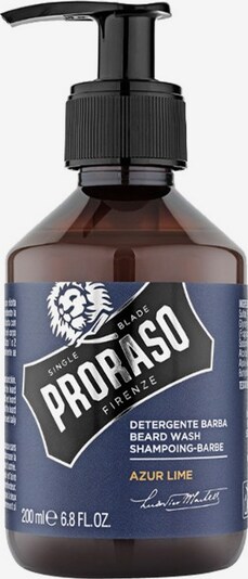 Proraso Beard Shampoo ' Azur Lime Bartreiniger' in Navy / Cognac / Black / Silver, Item view