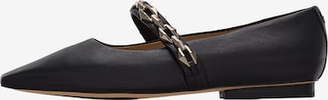juoda PETER KAISER Balerinos su dirželiais: priekis