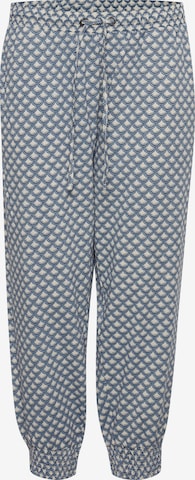 Fransa Tapered Broek 'SANSA' in Blauw: voorkant