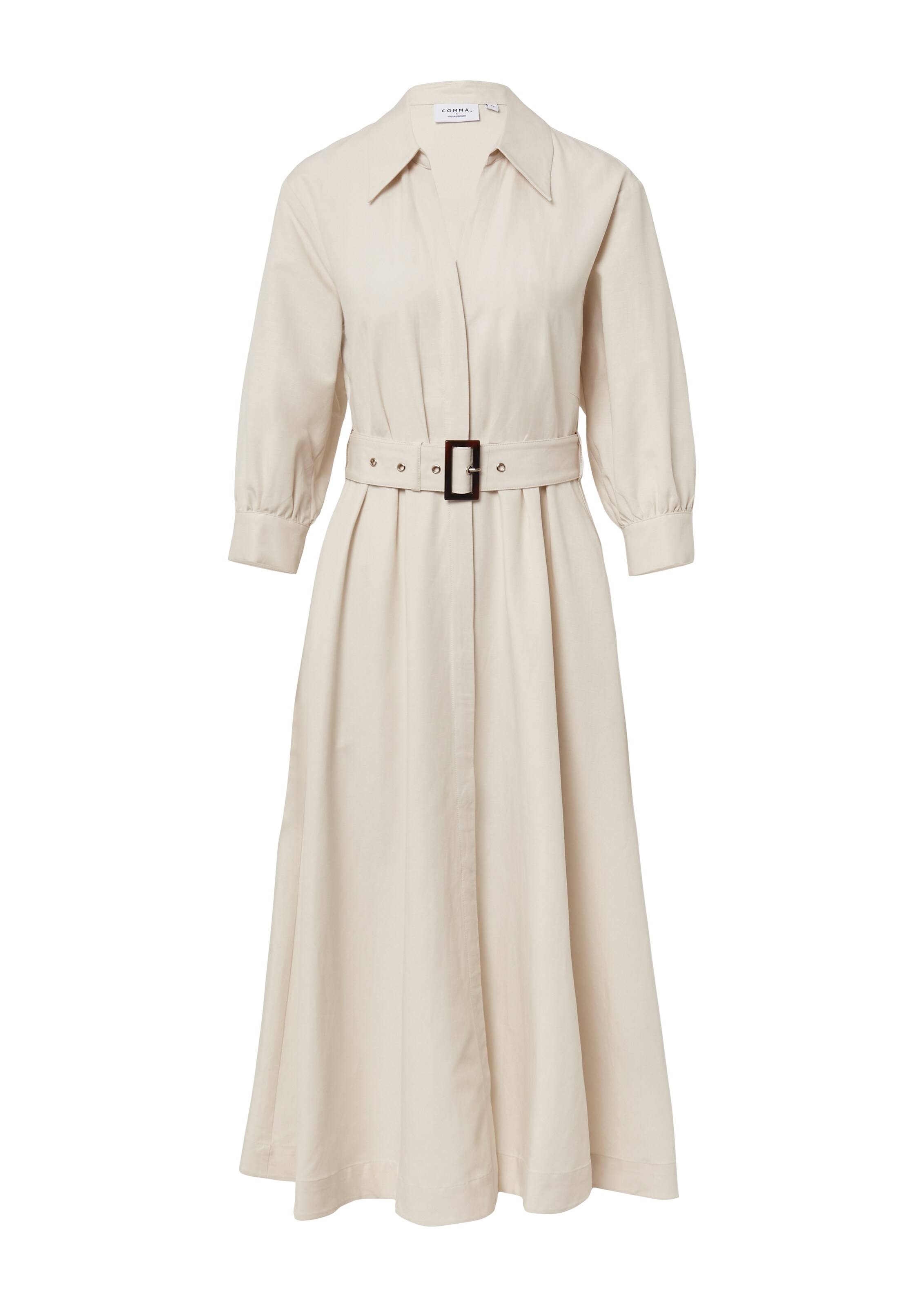 COMMA Blousejurk in Beige: voorkant